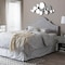 Baxton Studio Rita Modern Grayish Beige Upholstered King Size Headboard 124-6875 - alternate 3